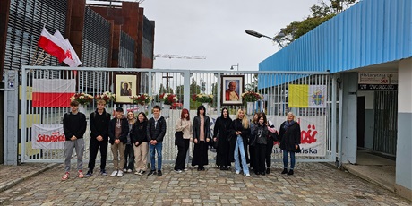 06.10.2023 Wycieczka klasy 3TR szlakiem Solidarności i Starego Gdańska