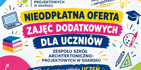 Nieodpłatna oferta zajęć dodatkowych dla uczniów ZSAP