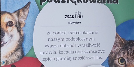 Zbiórka darów dla zwierząt ze Schroniska „Promyk”