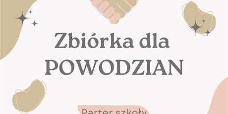 Zbiórka dla powodzian