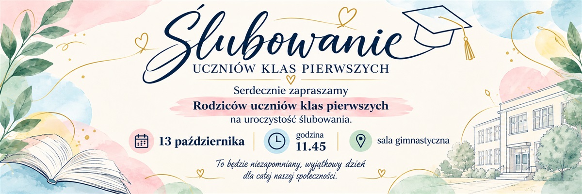 ŚLUBOWANIE KLAS PIERWSZYCH